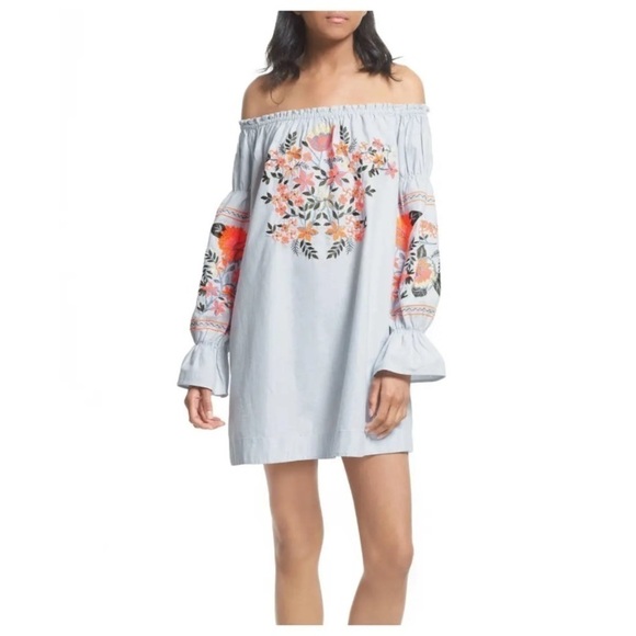 Free People Fleur Du Jour Shift Dress | Size M - Picture 1 of 7